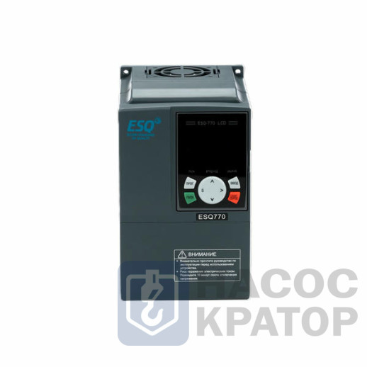 Частотный преобразователь ESQ-770-4T0055G/0075P 5.5/7.5 кВт, 380В