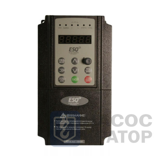 Частотный преобразователь ESQ-600-4T0037G/0055P 3.7/5.5кВт 380-460В