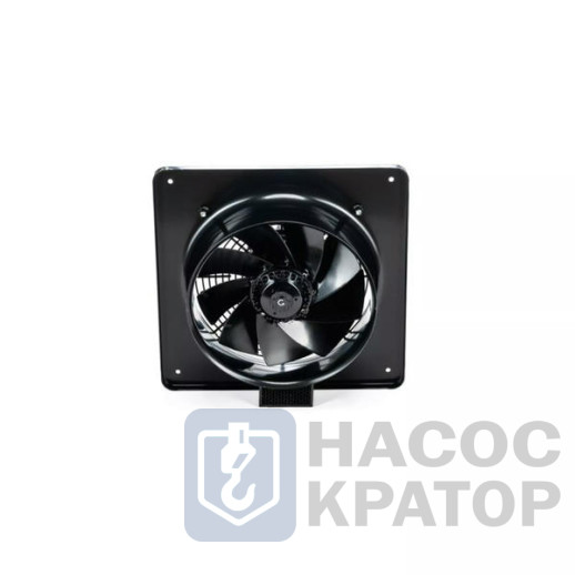 Вентилятор осевой ESQ YWF4D-500B-B0 (с настенной панелью, нагнетание, 380В)