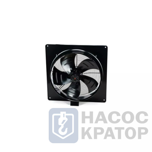 Вентилятор осевой ESQ YWF4E-500B-B0 (с настенной панелью, нагнетание, 220В)