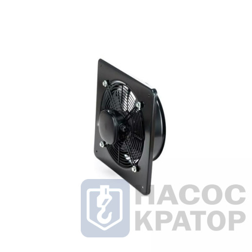 Вентилятор осевой ESQ YWF4D-450B-B0 (с настенной панелью, нагнетание, 380В)