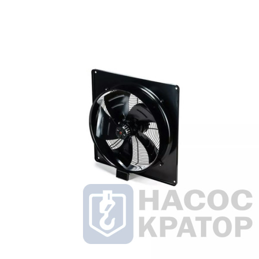 Вентилятор осевой ESQ YWF4E-450B-B0 (с настенной панелью, нагнетание, 220В)