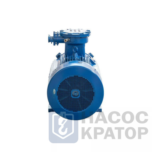 Электродвигатель АИМУ 132 M4 У1, 380/660В, 1ExdIIBT4 Gb, IE3-90,4%, без силового кабельного ввода, подшипники SKF, SDN, 7,5/1500 IMB3