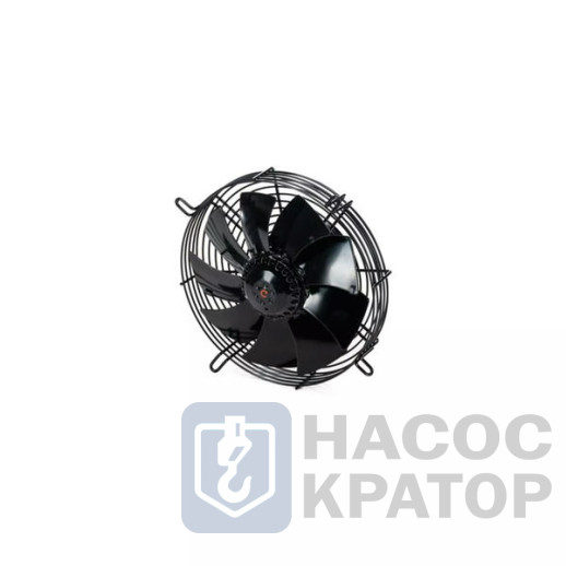 Вентилятор осевой ESQ YWF4D-550B-G (с защитной решеткой, нагнетание, 380В)