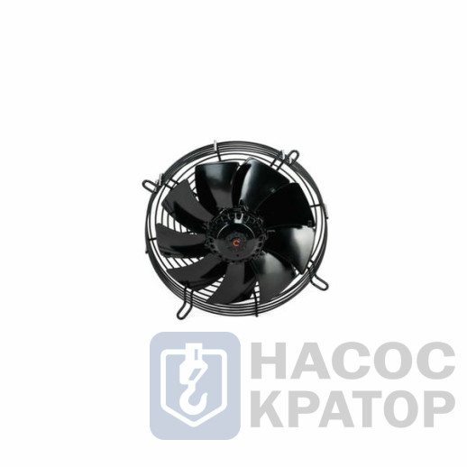 Вентилятор осевой ESQ YWF4D-450B-G (с защитной решеткой, нагнетание, 380В)