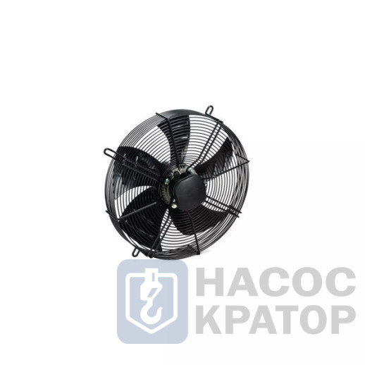 Вентилятор осевой ESQ YWF4E-450S-G (с защитной решеткой, всасывание, 220В)