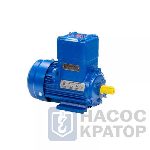 Электродвигатель АИМУ 80 B4 У1, 380В, 1ExdIIBT4 Gb, IE3-82,5%, без силового кабельного ввода, SDN, 0,75/1500 IMB3