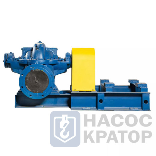 Насос 1Д 315-50б под 45 кВт без электродвигателя на раме