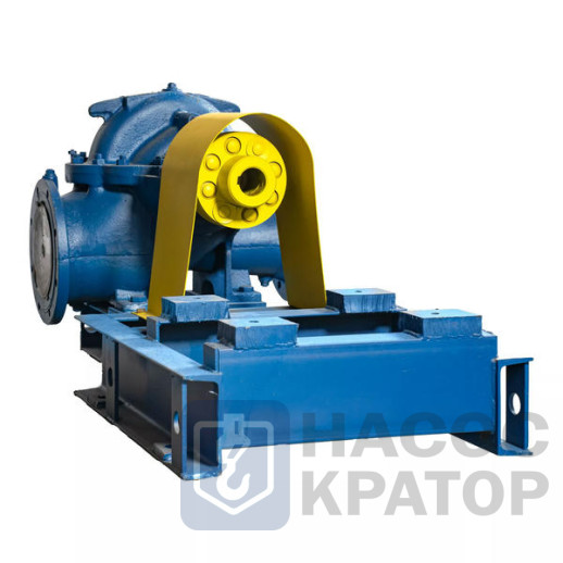 Насос 1Д 315-50б под 45 кВт без электродвигателя на раме