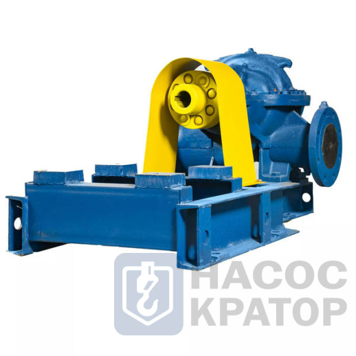 Насос 1Д 315-50б под 45 кВт без электродвигателя на раме