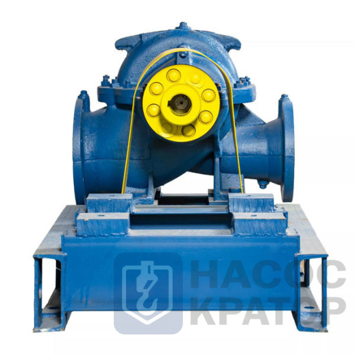 Насос 1Д 315-50б под 45 кВт без электродвигателя на раме