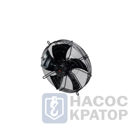 Вентилятор осевой ESQ YWF4E-350S-G (с защитной решеткой, всасывание, 220В)